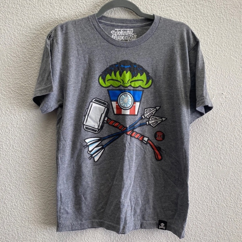 Johnny Cupcakes Marvel Avengers Hulk Thor T-Shirt